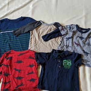 Boys 2T long sleeve shirt lot